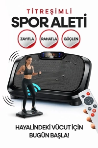 Evde Yüksek Titreşimli Spor Aleti – Cilt Sıkılaştırıcı Egzersiz Masaj Aleti